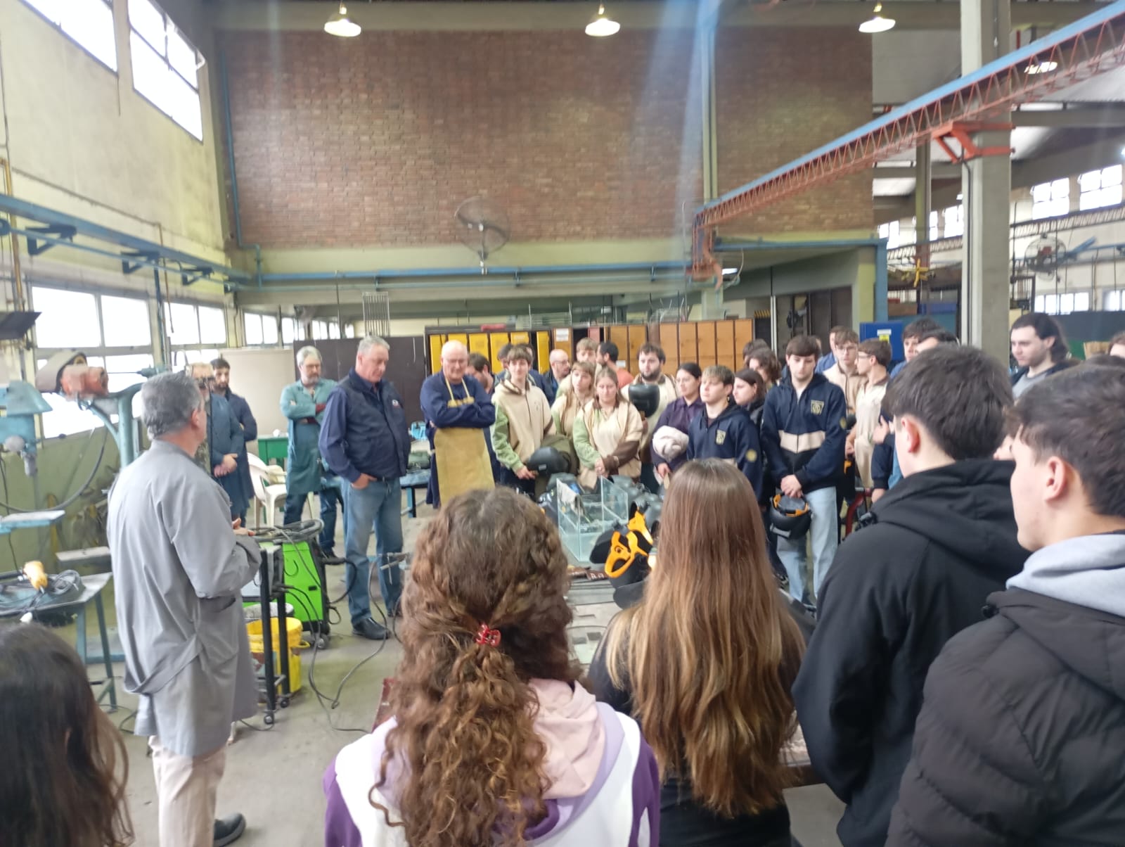 Demostración de soldadura